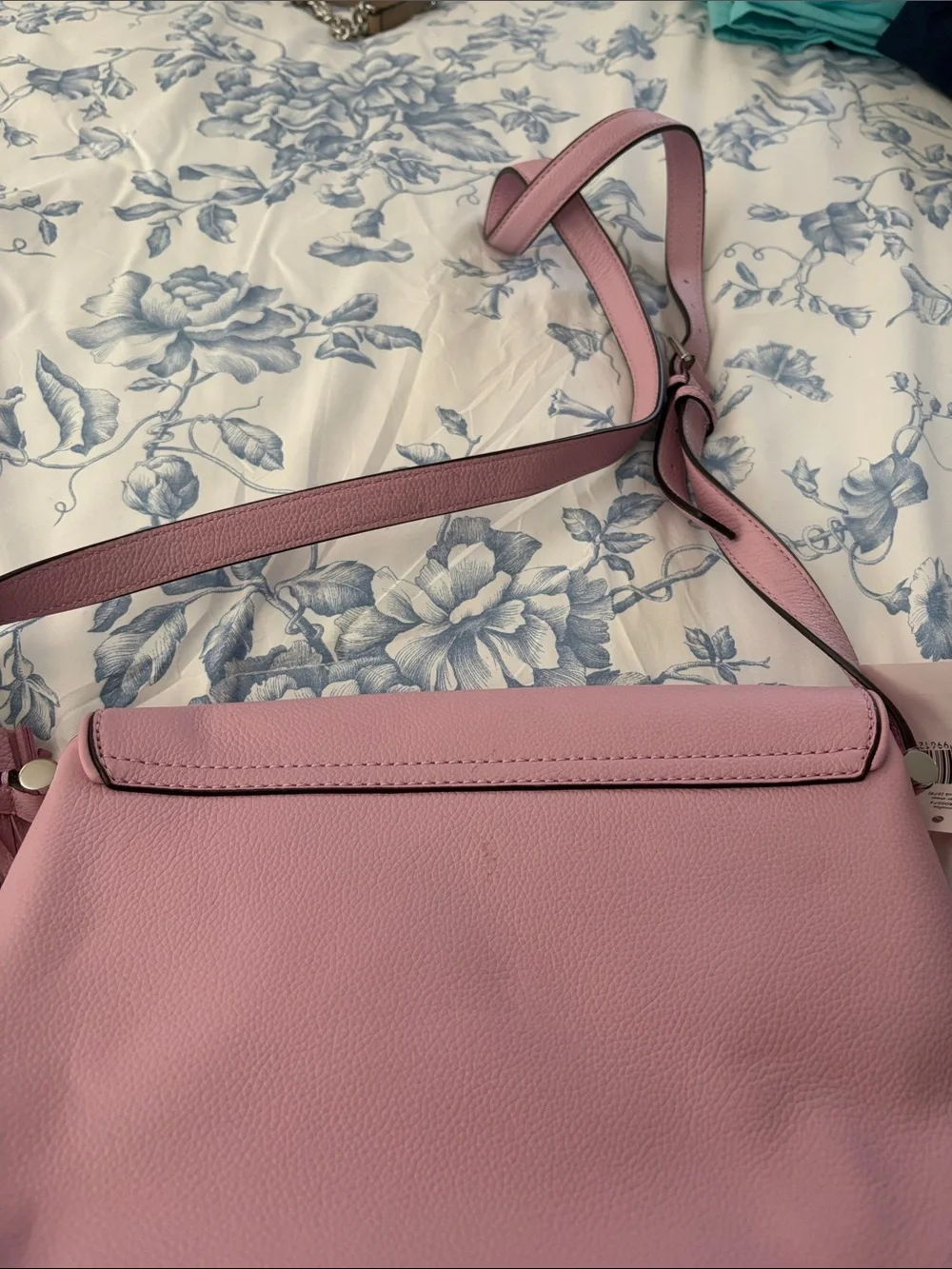kate spade Dusty Rose Pebbled Leather Crossbody with Tassel WITH TAGS